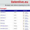 Radio online: "listen live"