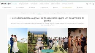Hotels für Hochzeiten / Heiraten an der Algarve