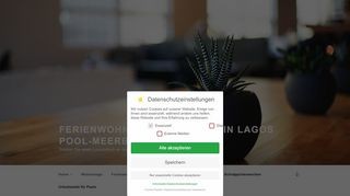 Ferienwohnungen mit Pool in Lagos an der Algarve