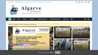 Algarve-News Online-Magazin Algarve für Entdecker