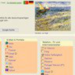 Internet: deutsche Startseite ins portugiesische Web