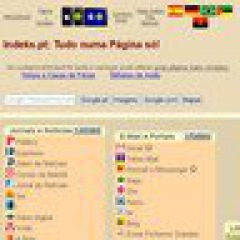 Internet: portugiesische Startseite ins Web