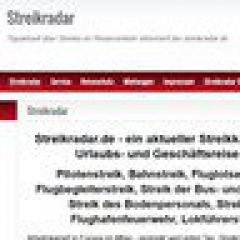 Informationen zu angekündigten Streiks