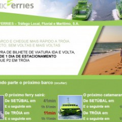 Fähre: Setúbal - Tróia